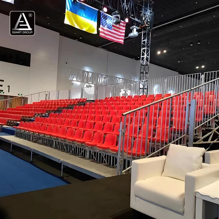 Outdoor Events Metal Bleachers